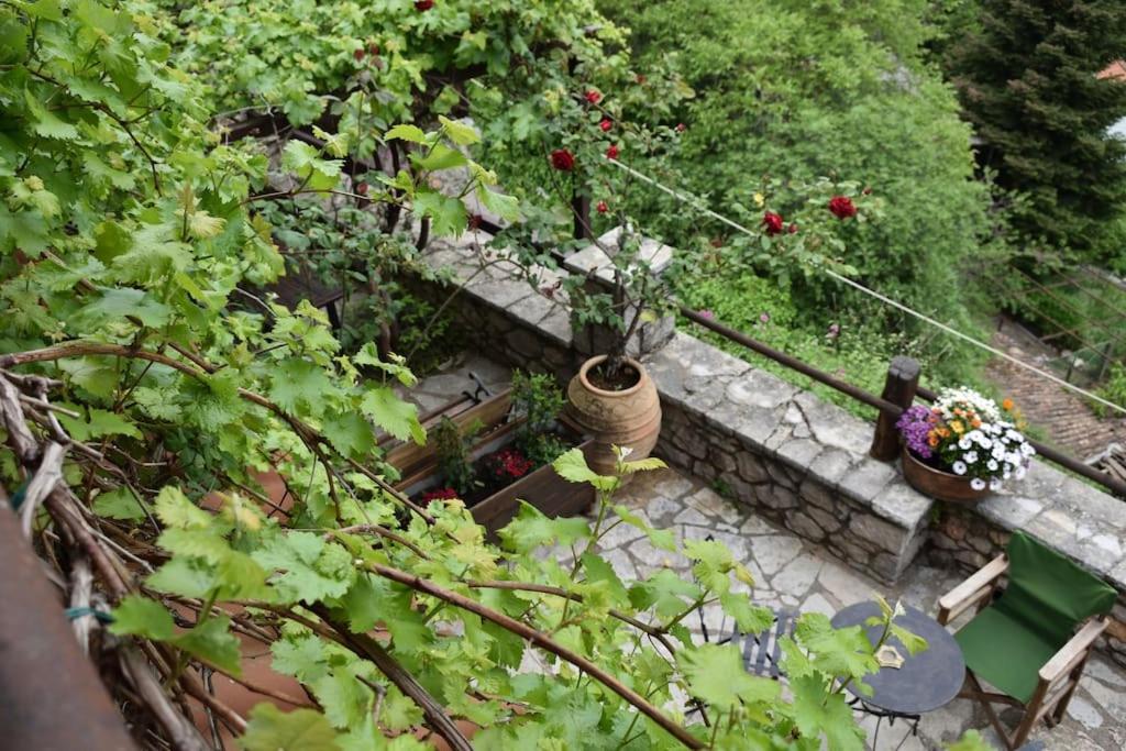 Μικρή Πέτρινη Μεζονέτα 2 Villa Lilaia ภายนอก รูปภาพ